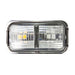 Roadvision LED Clearance Light Amber/Red BR7 Series Clear Lens Chrome