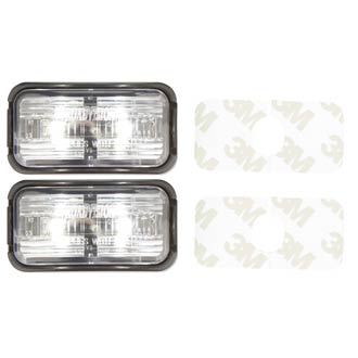 Roadvision LED Clearance Light White BR7 Series Twin Pack