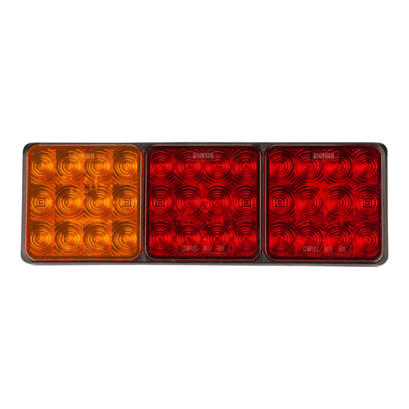 Roadvision LED Combination Lamp Triple BR82 Series Stop/Tail/Indicator
