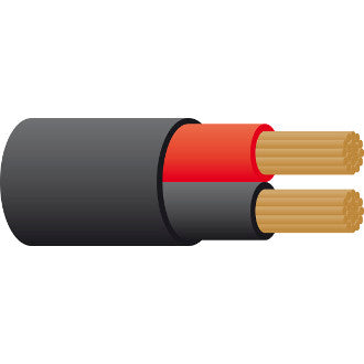 Tycab 8 B&S Twin Sheathed Battery Cable - Red/Black 30m