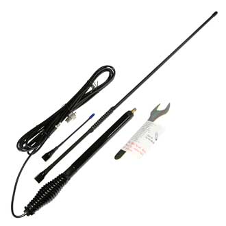 Aerpro Elevated Feed Antenna Kit UHF CB Black 3dBi And 6dBi