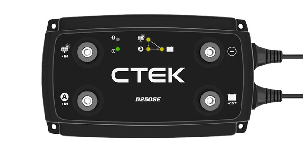 CTEK D250SE Dual Input Battery Charger 20A With Selectable Charge Voltages