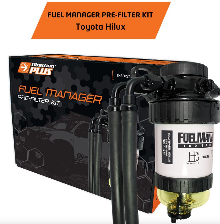 Direction Plus Fuel Manager Pre-Filter Kit Toyota Hilux