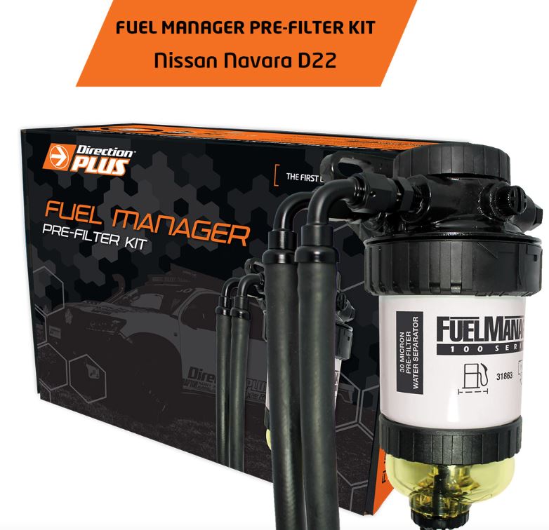 Direction Plus Fuel Manager Pre-Filter Kit Nissan Navara D22