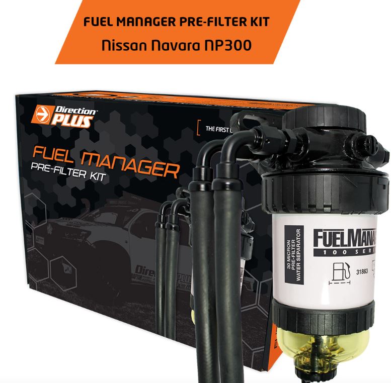 Direction Plus Fuel Manager Pre-Filter Kit Nissan Navara NP300