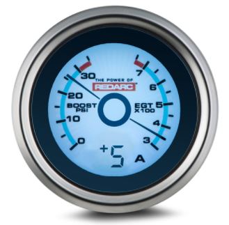 Redarc Gauge Boost + EGT With Optional Current Display