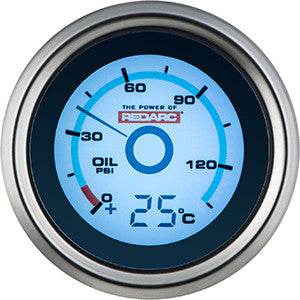 Redarc Gauge Single Oil Pressure