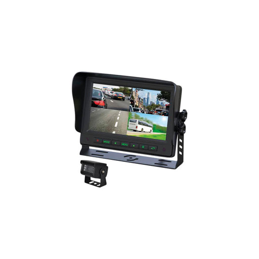 Gator 7" Commercial Grade Quad Display Reverse Camera Kit