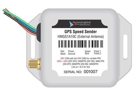 Hummingbird GNSS Speed Sender, Bulkhead Antenna