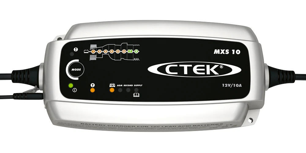 CTEK 12V Battery Charger 10A With Supply Function MXS 10