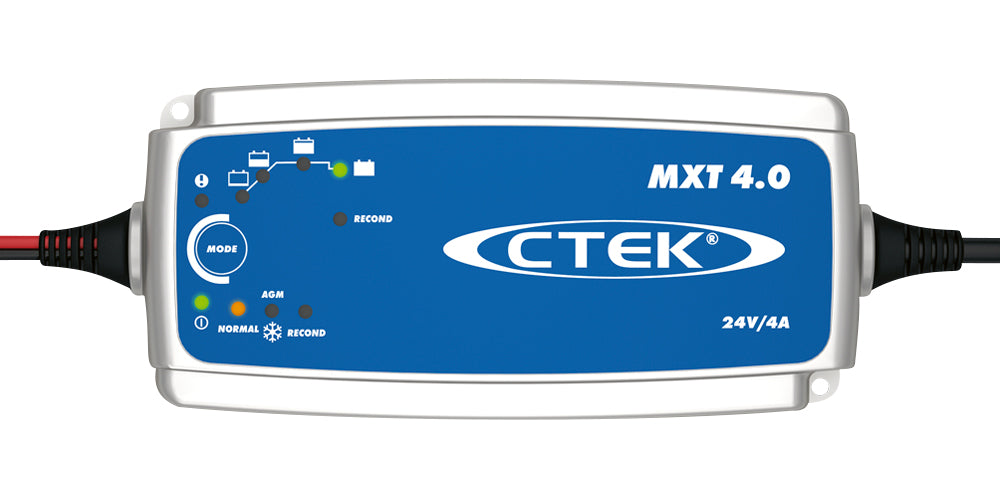 CTEK 24V Battery Charger 4A With Power Supply MXT 4.0
