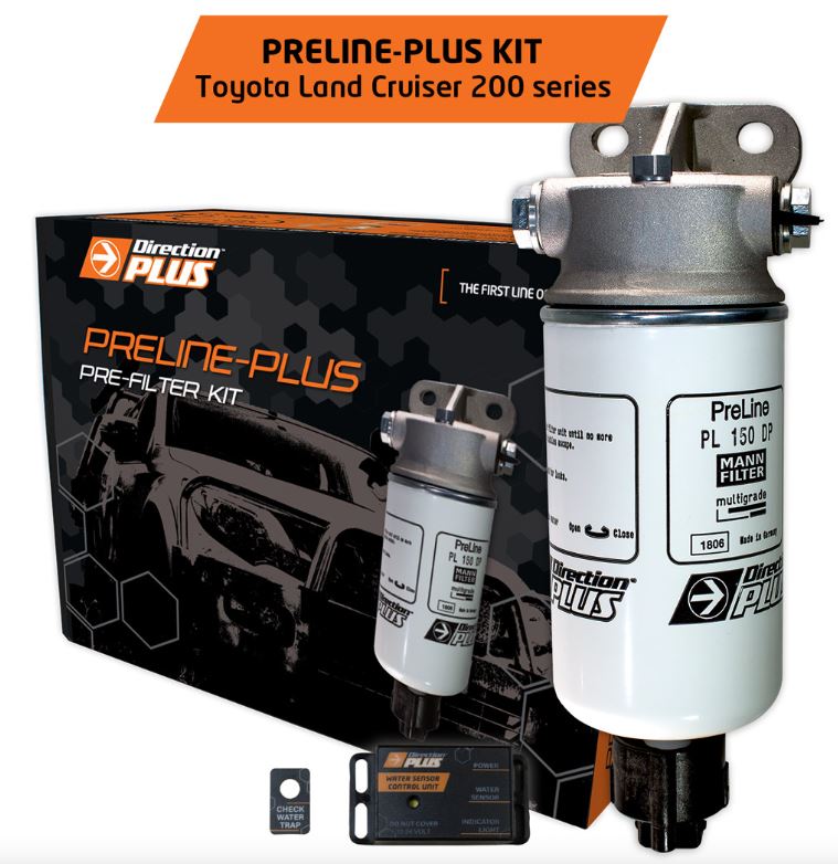 Direction Plus Preline-Plus Pre-Filter Kit Land Cruiser 200