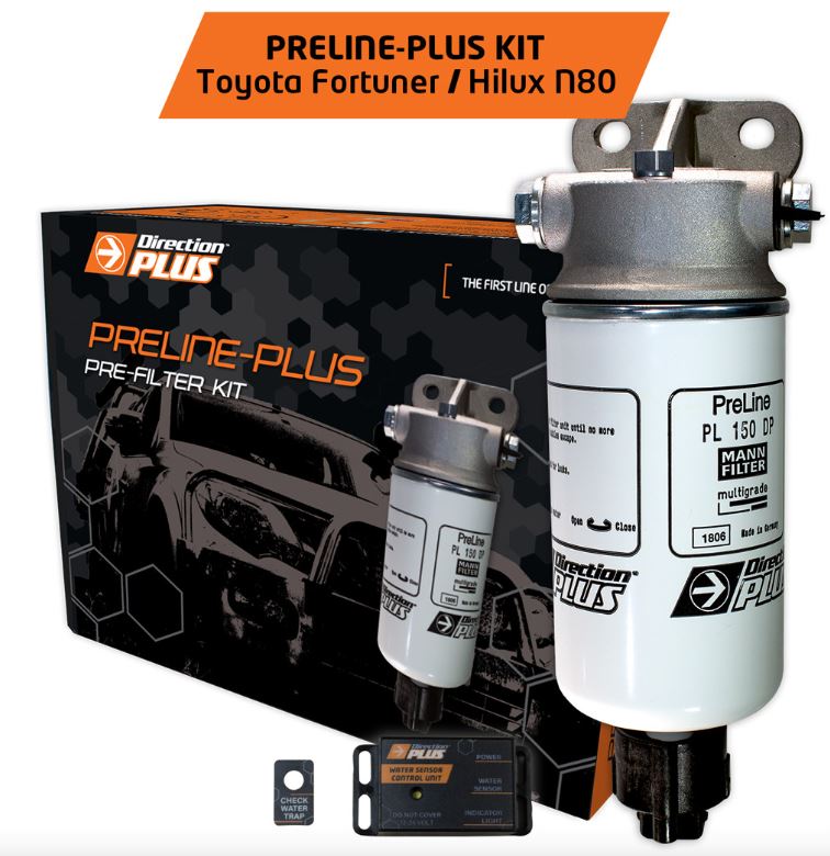 Direction Plus Preline-Plus Pre-Filter Kit Hilux N80/Fortuner