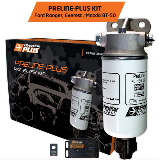 Direction Plus Preline-Plus Pre-Filter Kit Ranger/Everest/BT50