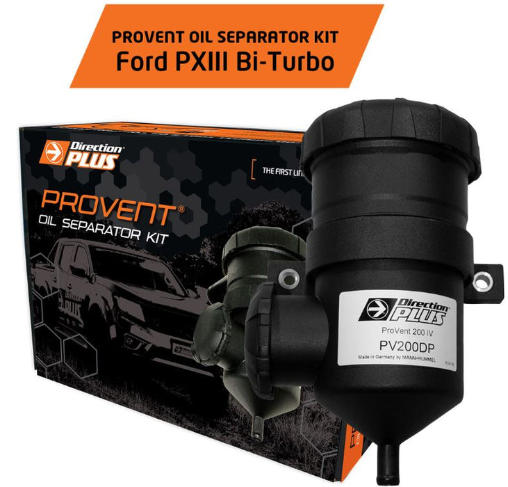 Direction-Plus ProVent Oil Separator Kit Suits Ford PXIII BI-Turbo