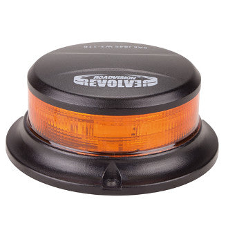 Roadvision LED Beacon Micro Revolver Series 10-30V Amber Magnetic Mount