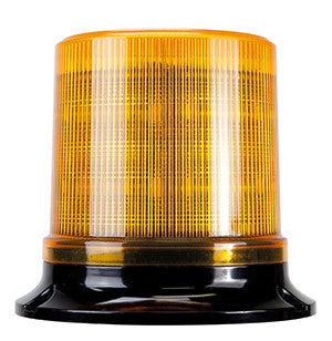 Roadvision LED Beacon RB130 Series 10-36V Amber Fixed Mount Simulated Rotating