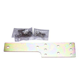Roadpower Dual Trailer Connector Bracket, Zinc Plated, fits Anderson Connector and Flat Trailer Plug