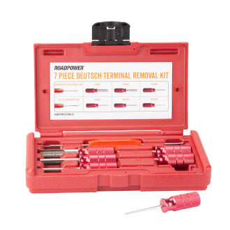 Roadpower Deutsch Terminal Removal Tool Kit 7 Pieces Includes Carry Case