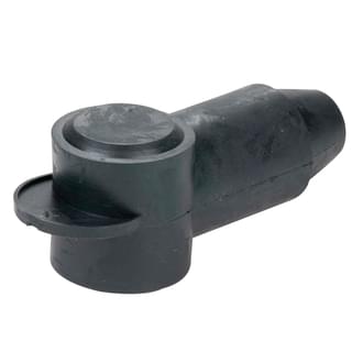 Roadpower Flat Top Std Profile Std Length w/Release Tab 20mm OD Terminal Ring Cable Entry 2-2/0 B&S Black