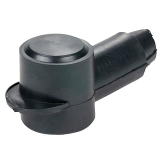 Roadpower Flat Top Std Profile Std Length w/Release Tab 26mm OD Terminal Ring Cable Entry 2-2/0 B&S Black