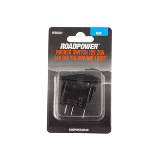 Switch Rocker 12V 20A 24V 10A OFF/ON SPST Driving Light Symbol Blue Illumination