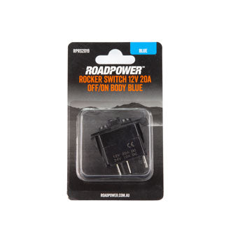 Switch Rocker 12V 20A 24V 10A OFF/ON SPST Switch Body only Symbol Blue Illumination