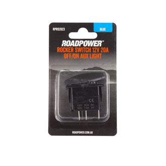 Switch Rocker 12V 20A 24V 10A OFF/ON SPST Auxillary Light Symbol Amber Illumination