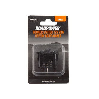 Switch Rocker 12V 20A 24V 10A OFF/ON SPST Switch Body only Symbol Amber Illumination