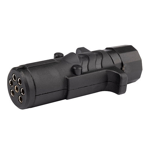 Roadpower Trailer Plug 7 Pin Small Round Blister Packed