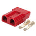 Genuine Anderson Power Products 50A Red Connector with 6AWG Contacts