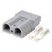 Genuine Anderson Power Products 50A Grey Connector with 6AWG Contacts