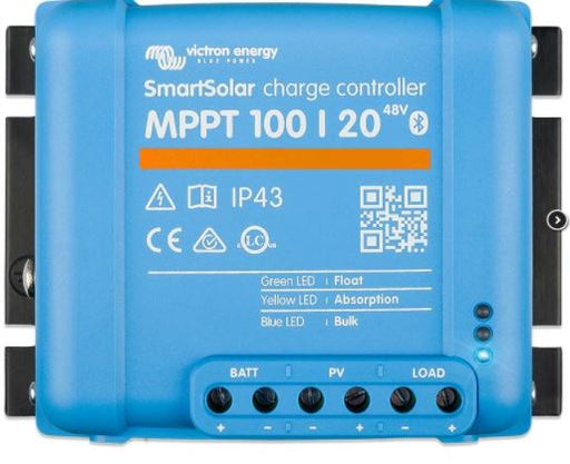 Victron SmartSolar MPPT Charge Controller 100/20 12-48V 20A With Bluetooth SCC110020160R