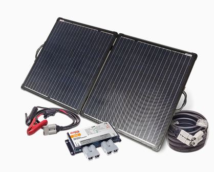 REDARC 200W Monocrystalline Folding Solar Panel Kit