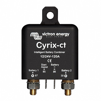 Victron Cyrix Intelligent Battery Combiner 12/24V 120A with Over-current and Over Temperature Protection CYR010120011